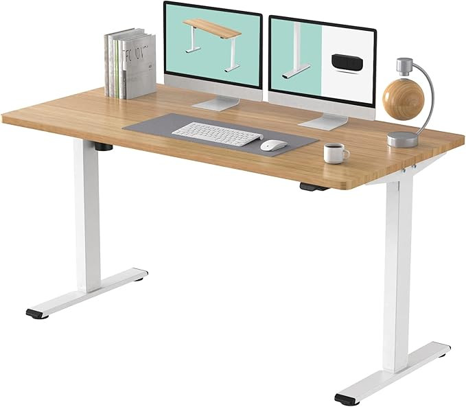 FLEXISPOT EC1 Essential Bureau électrique sur pied - 140 x 71 cm - Hauteur réglable - Bureau à... | Amazon (CA)