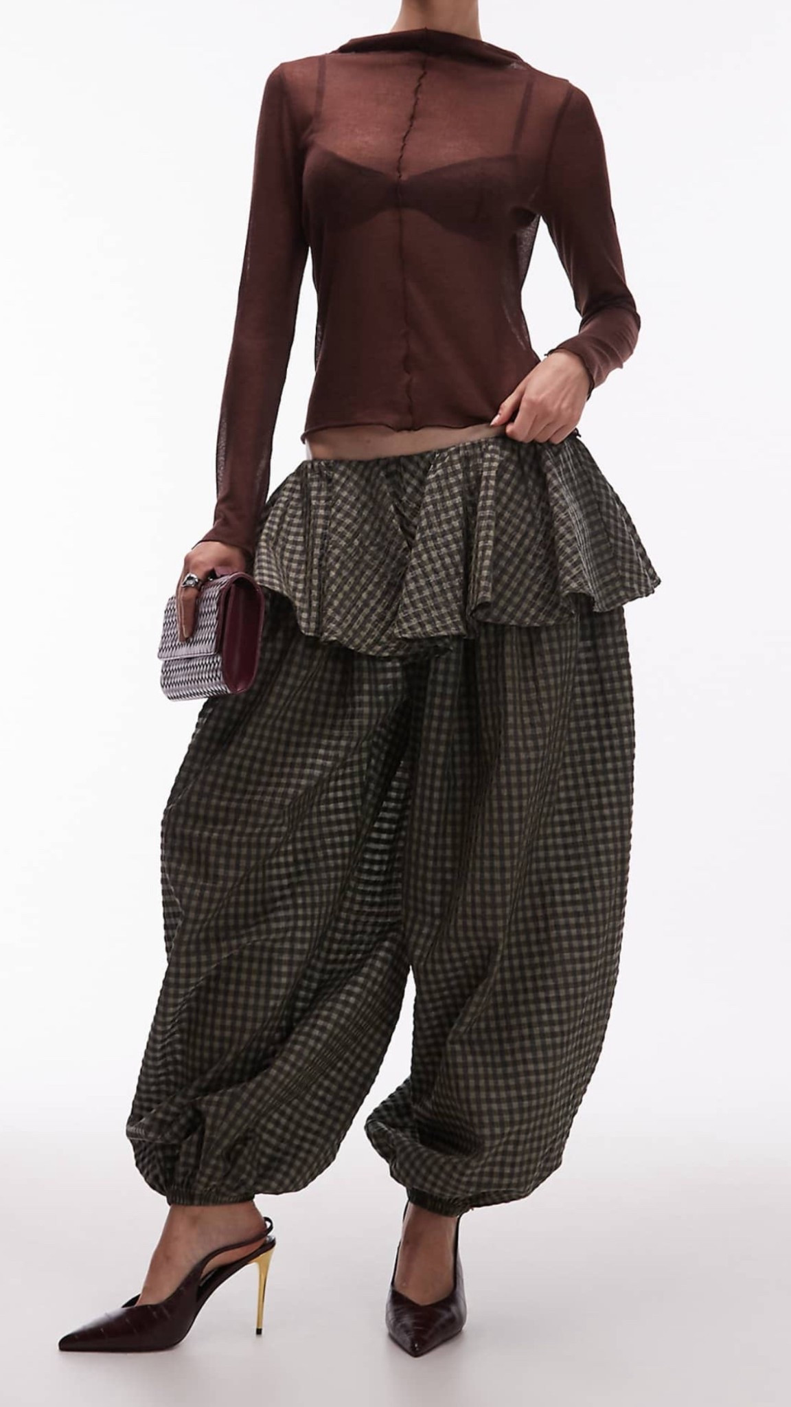 Balloon pants with overlay skirt! 

#LTKWorkwear #LTKFindsUnder100
