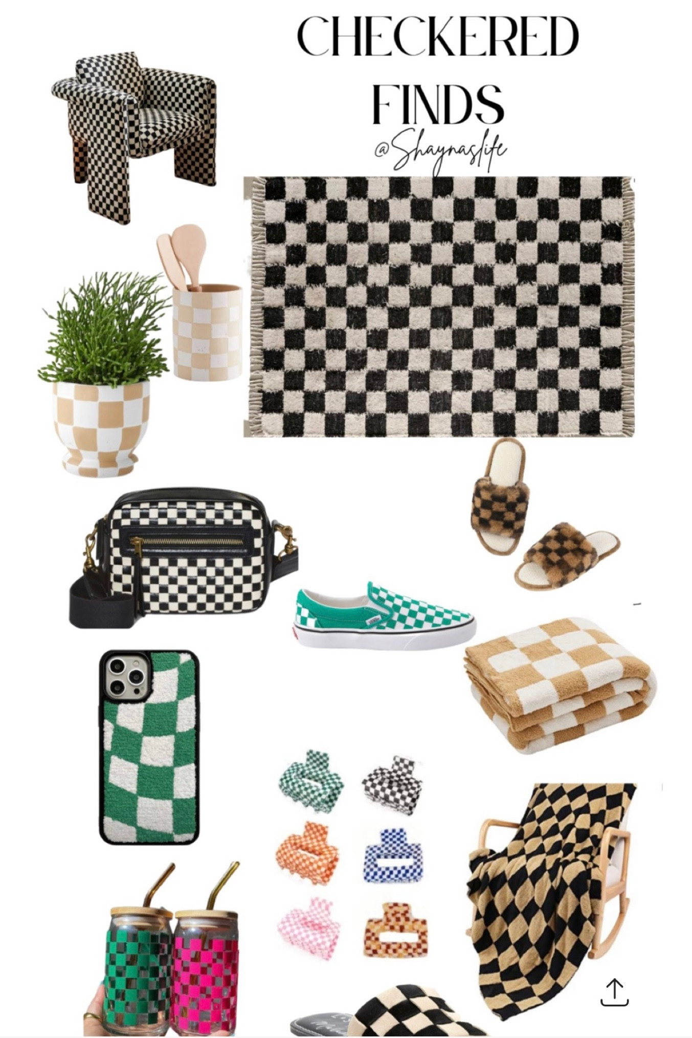 Checkered finds