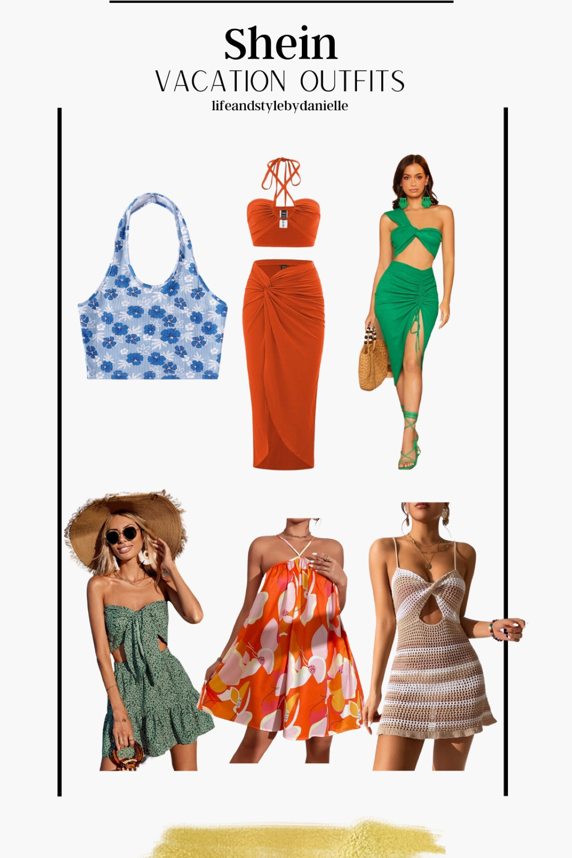 Vacation outfits. Shein vacation outfits. Vacation. Outfits for vacation. 

#LTKstyletip #LTKFestival #LTKSeasonal