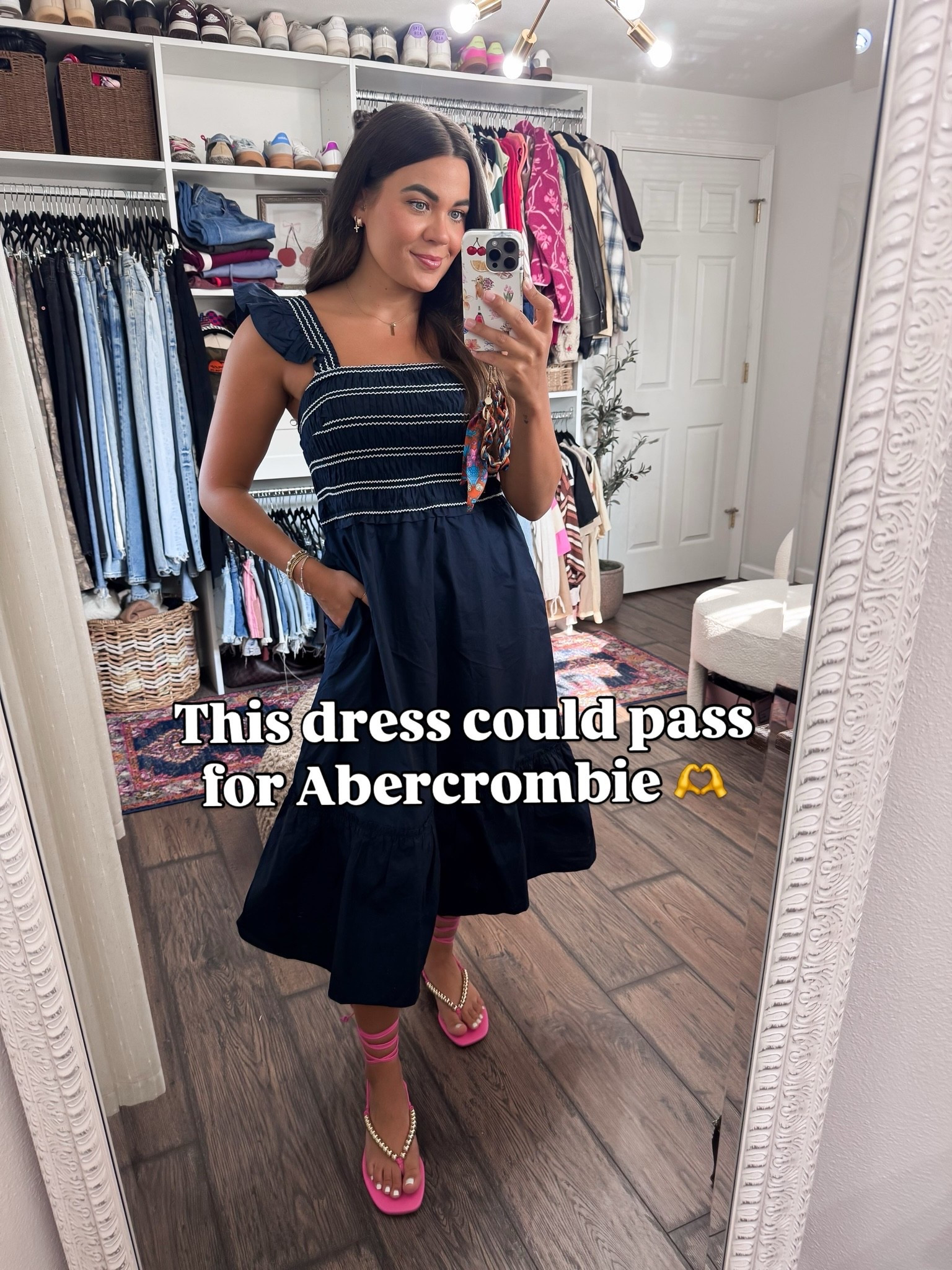 Size medium dress- should’ve done a small

#LTKootd #LTKSaleAlert