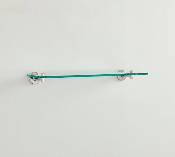 Sansome Glass Single Shelf  (24") | Pottery Barn (US)