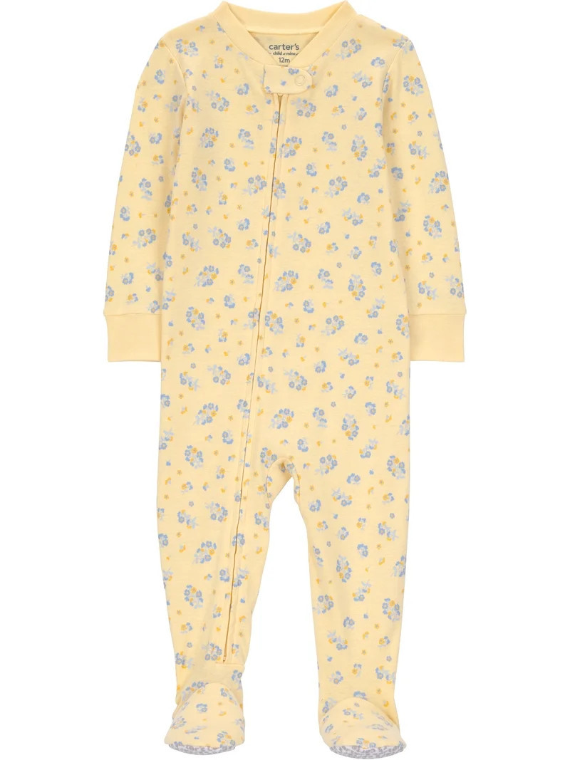 Carter's Child of Mine Baby and Toddler Pajama, One-Piece, Sizes 12M-5T | Walmart (US)