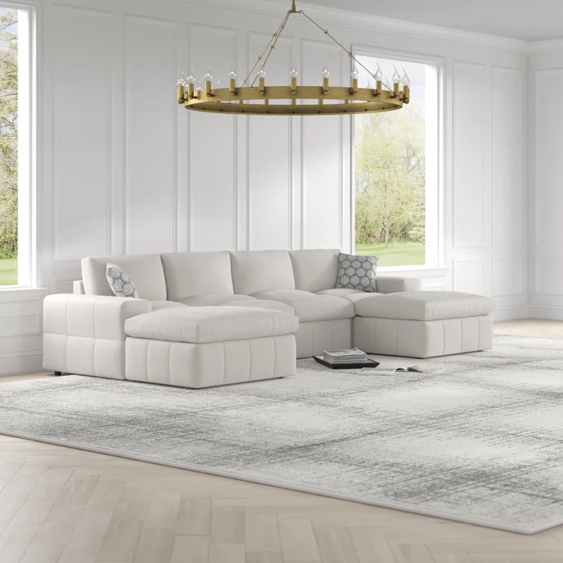 Anchoretta 6 - Piece Upholstered Sectional | Wayfair North America
