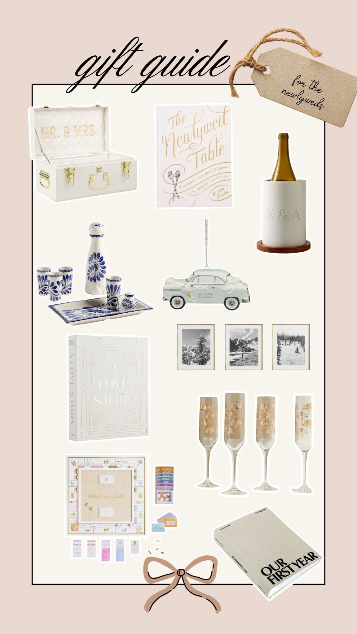 Gift guide for the newlyweds 

#LTKHoliday #LTKGiftGuide