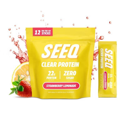 Seeq Protein Powder - Strawberry Lemonade - 11.85oz/12ct | Target