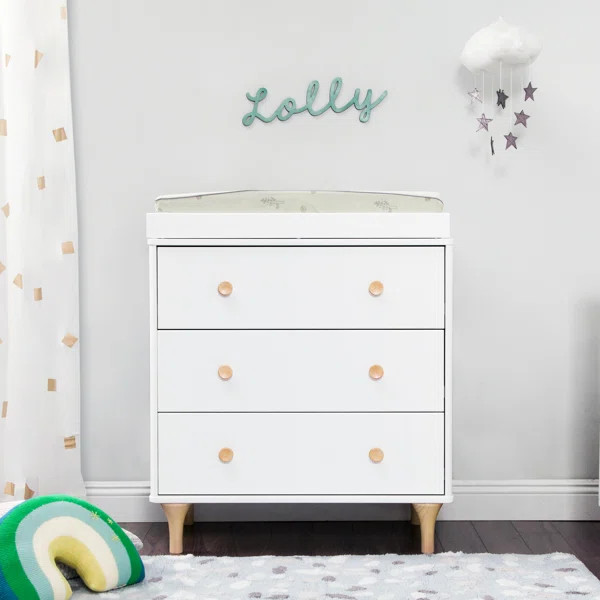 Lolly 3 Drawer Changer Dresser | Wayfair North America