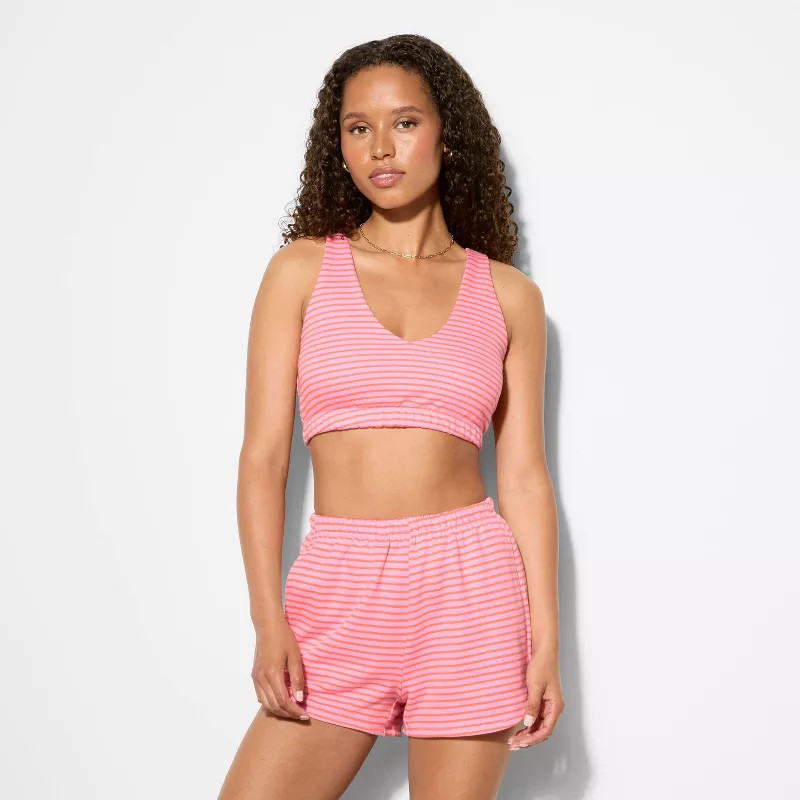 Women's French Terry Slim Fit Deep V-Neck Tank Top - Wild Fable™ | Target