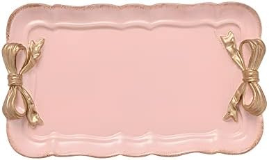 Ainovi Decorative Tray, Vanity Tray Perfume Tray Jewelry Tray Ring Dish Trinket Tray Chain Earrin... | Amazon (US)