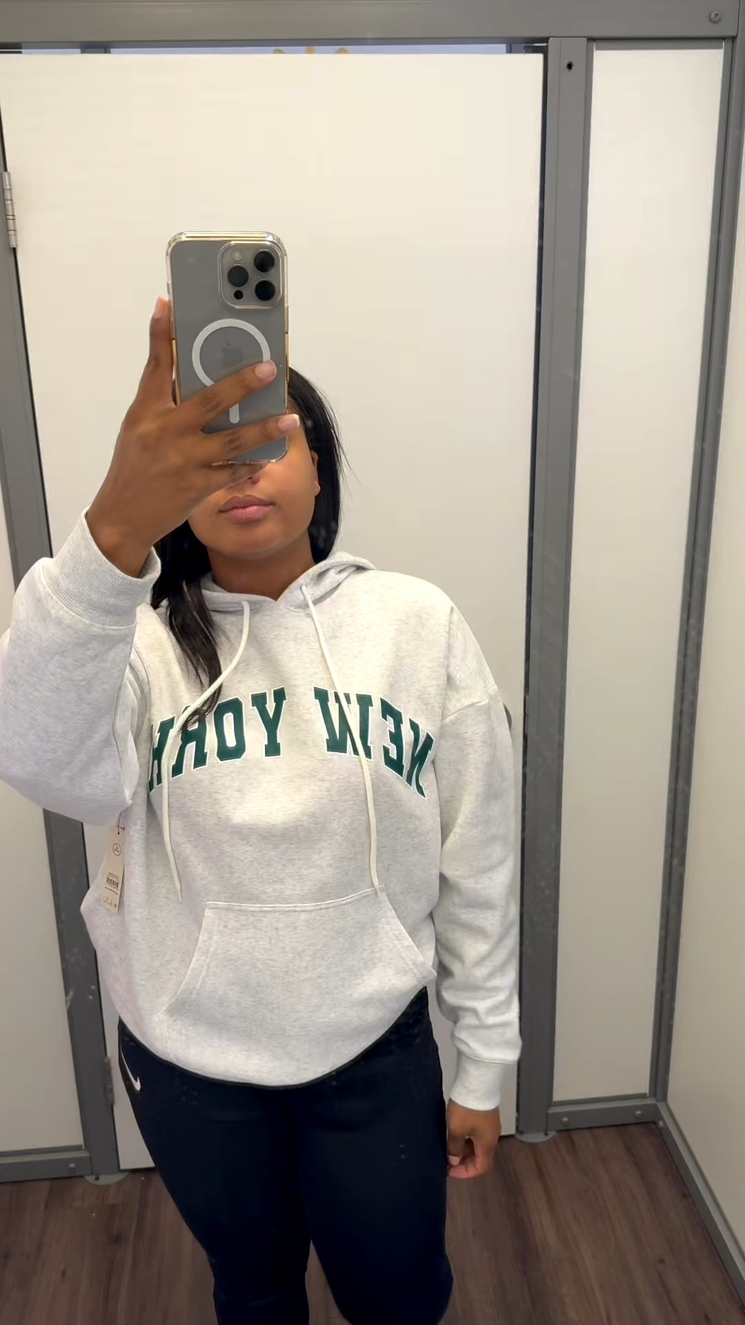 I love my hoodie big & cozy 🗽
Sz- lg hoodie 
Sz- med joggers 
Sz 8 shoes 

#LTKActive #LTKShoeCrush #LTKOver40