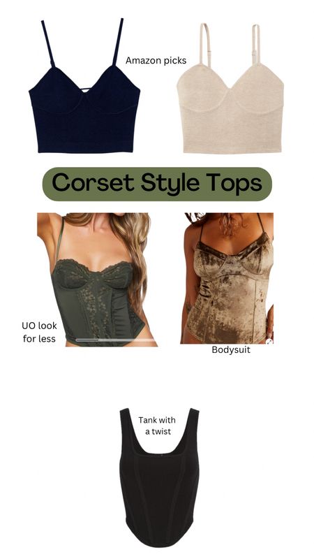 Corset style tops to try

#LTKcurves #LTKfit #LTKunder50