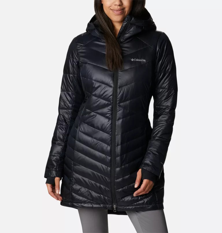 Women's Joy Peak™ Mid Insulated Hooded Jacket | Columbia Sportswear