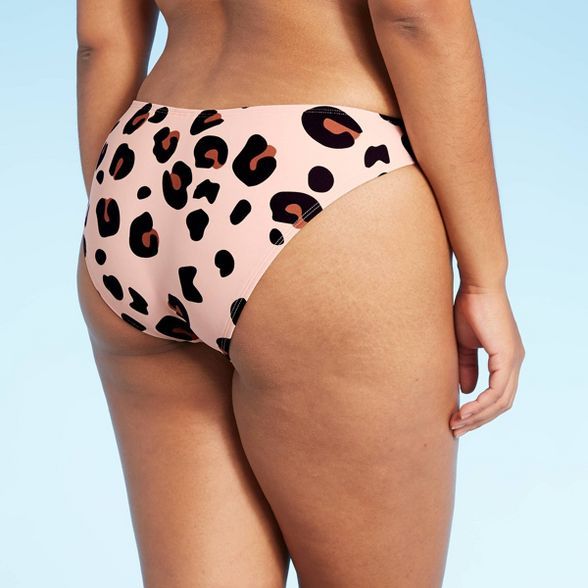 Women's Cheeky Bikini Bottom - Xhilaration™ Animal Print | Target