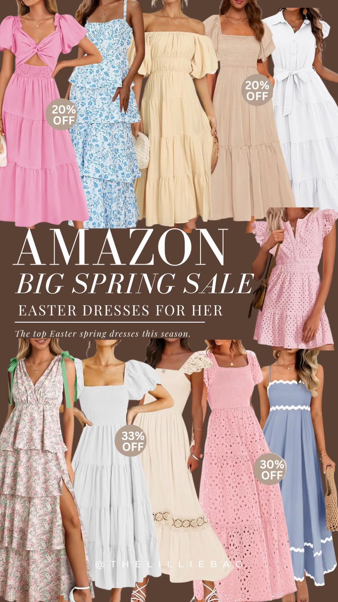 Easter dresses for sale!

Easter. Maxi dress. Spring dress. Shower dress. 

#LTKSeasonal #LTKSaleAlert
