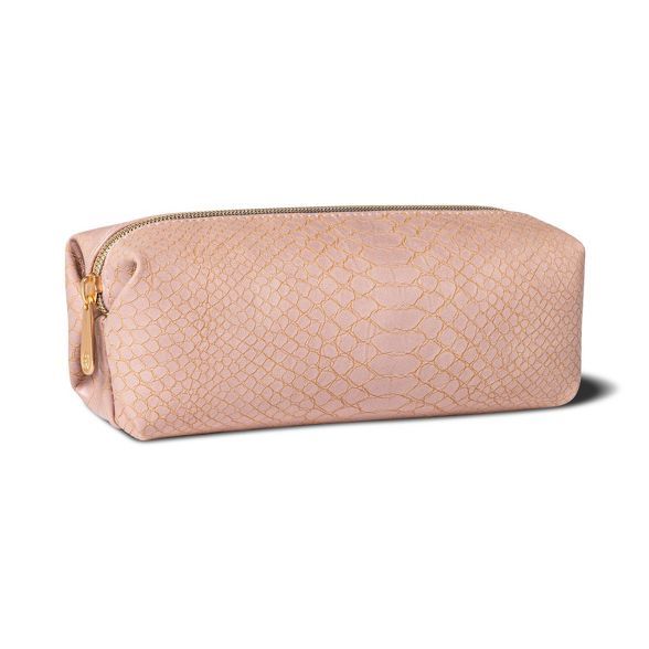 Sonia Kashuk™ Pencil Case - Pink Faux Snake | Target