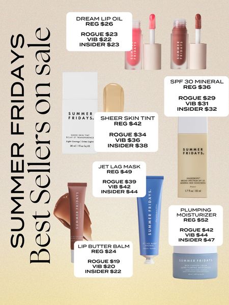 The Sephora sale has so many summer Fridays best sellers and they’re on sale with code YAYSAVE

#LTKbeauty #LTKfindsunder50 #LTKxSephora
