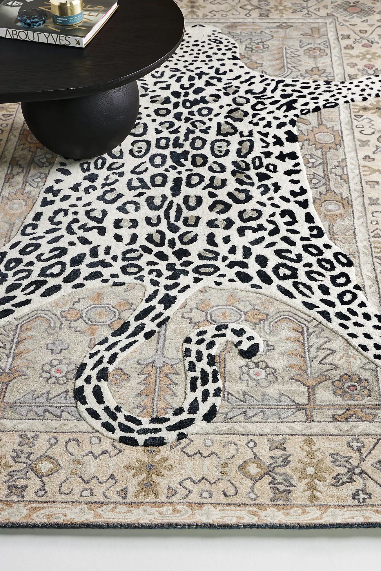 Tufted Octavia Leopard Rug | Anthropologie (US)