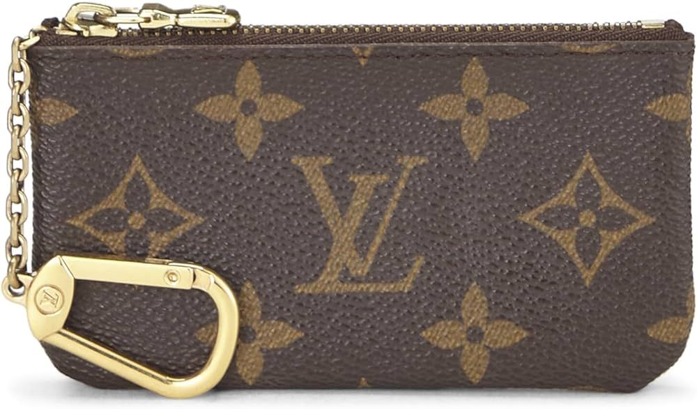 Amazon.com: Louis Vuitton, Pre-Loved Monogram Canvas Pochette Clefs, Brown : Luxury Stores | Amazon (US)
