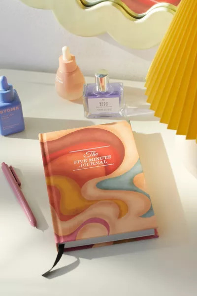 The UO Exclusive Five-Minute Journal By Intelligent Change in Orange at Urban Outfitters | Urban Outfitters (US and RoW)
