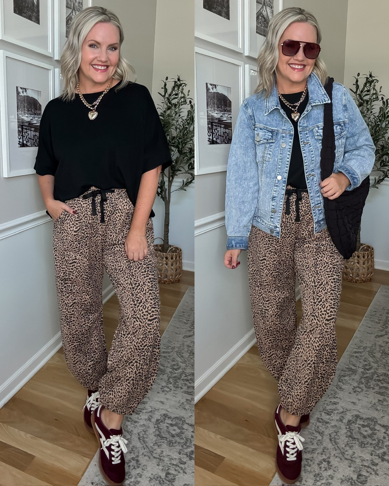 Loving these leopard print barrel style joggers from Amazon. 🐆

#LTKSeasonal #LTKStyleTip #LTKFindsUnder50