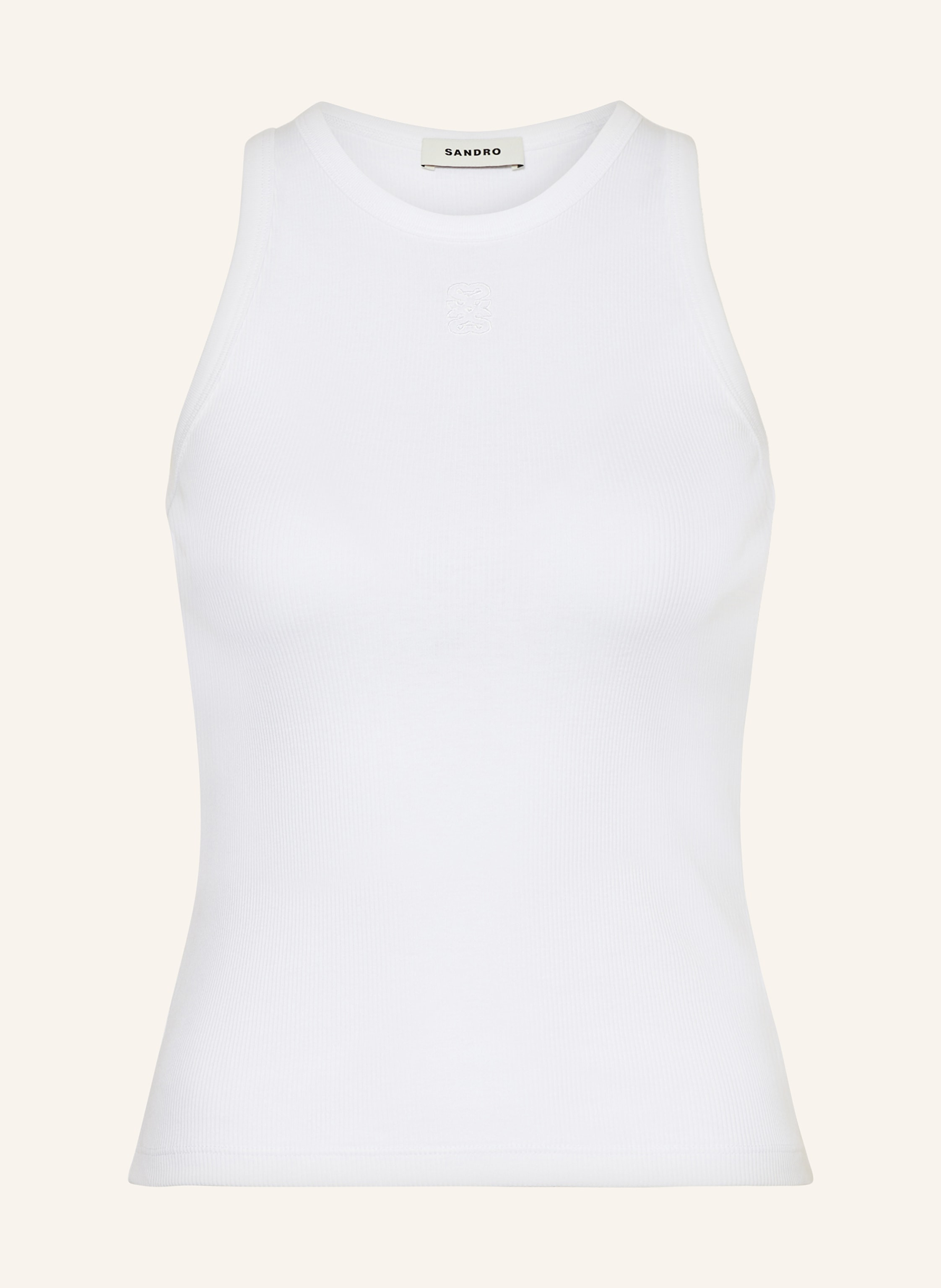 SANDRO Top in weiss | Breuninger (DACH)