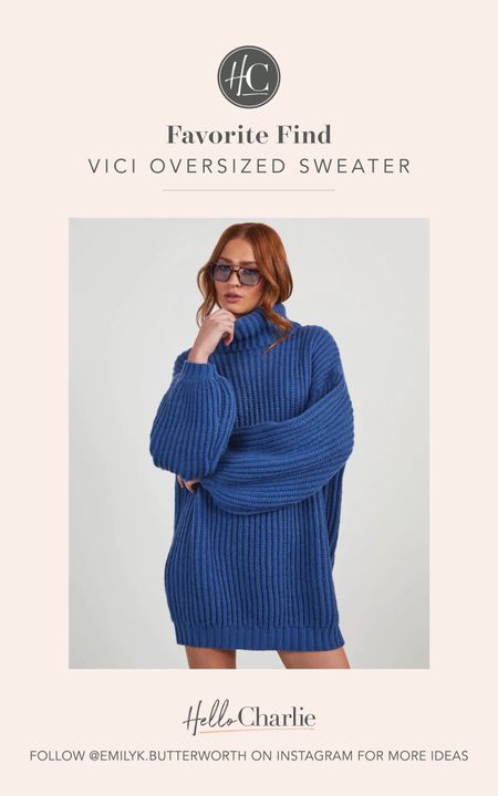 Oversized sweaters are my love language. This beauty is apart of the holiday sale with VICI so snag it soon! 


#LTKHoliday #LTKHolidaySale #LTKSeasonal