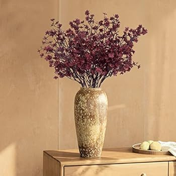 Amazon.com: Sunm Boutique 6Pcs Baby Breath Gypsophila Artificial Flowers Babies Breath Flowers Bu... | Amazon (US)