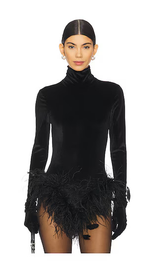 Cleo Bodysuit in Black | Revolve Clothing (Global)