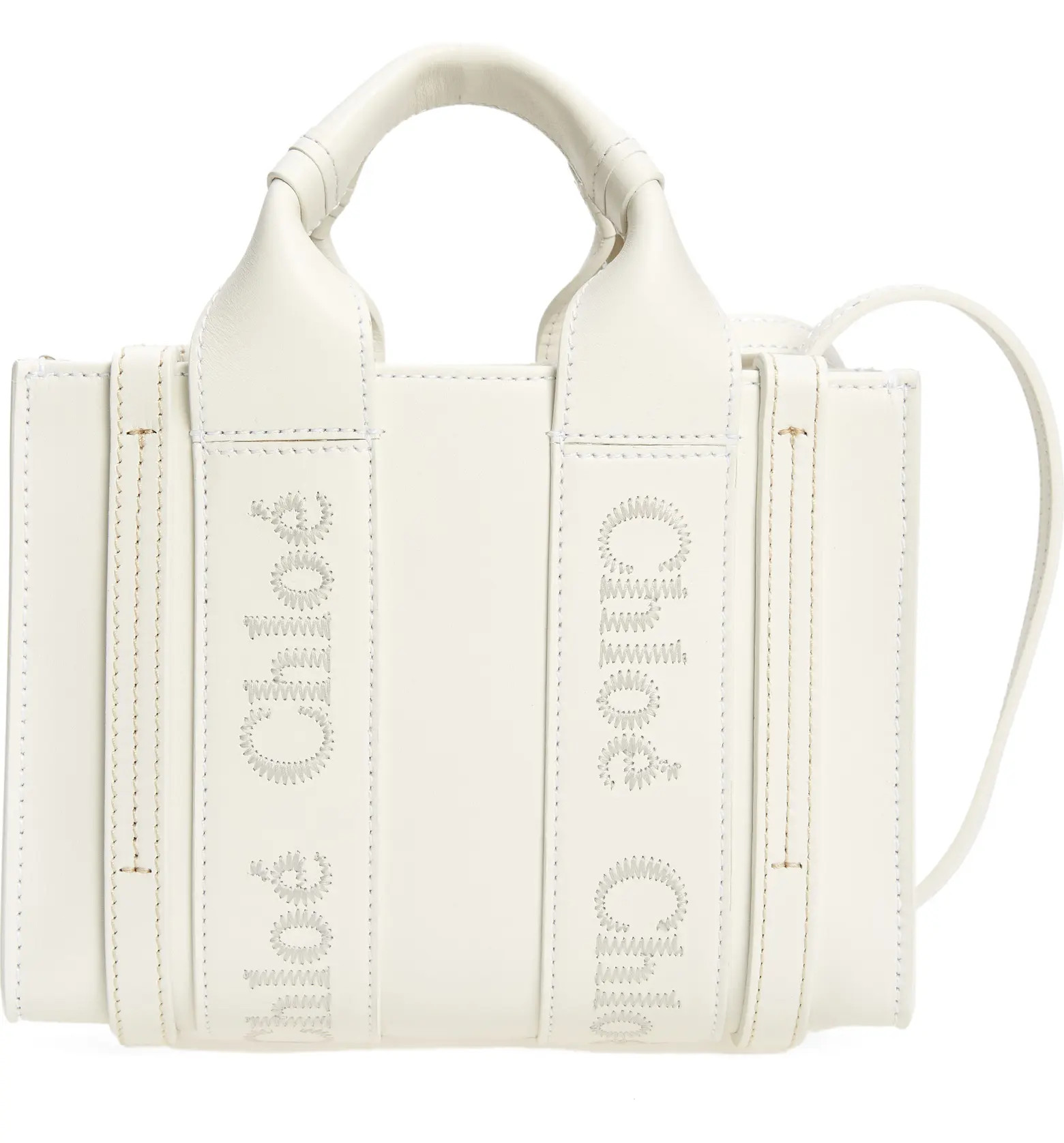 Chloé Mini Woody Leather Tote | Nordstrom | Nordstrom