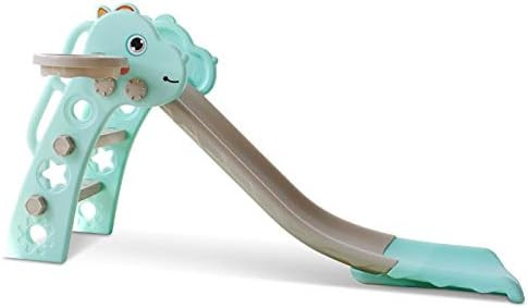 Kids Swing and Slide Set w/ Basketball Hoop Kids Fun Slide Set for Indoor and Outdoors Playground... | Amazon (US)