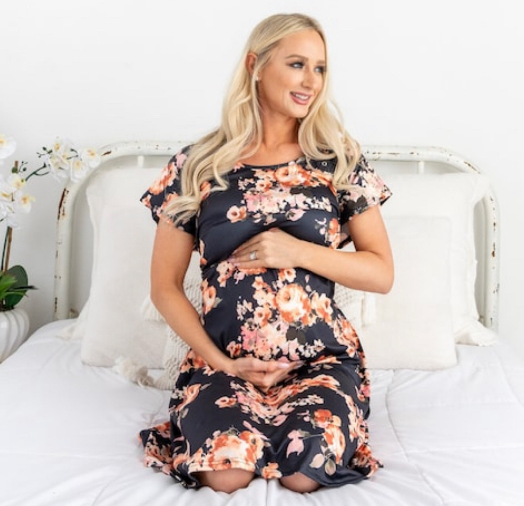 #maternity Maternity gown hospital labor and delivery gown by Double the Sprinkles #maternitygown #hospitalgown #pregnant #newmom #momgift #mothersday #maternity

#LTKbump #LTKGiftGuide #LTKbaby