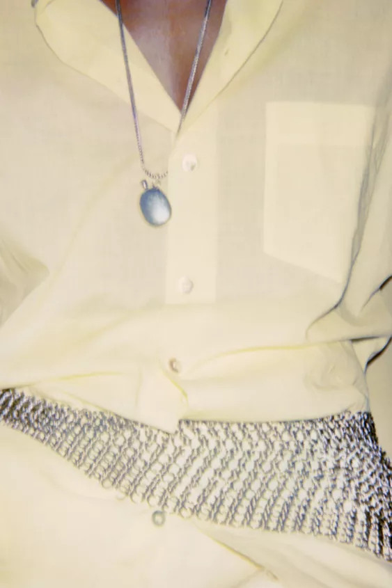 2-PACK NECKLACES WITH PIECES AND BOTTLE | Zara US