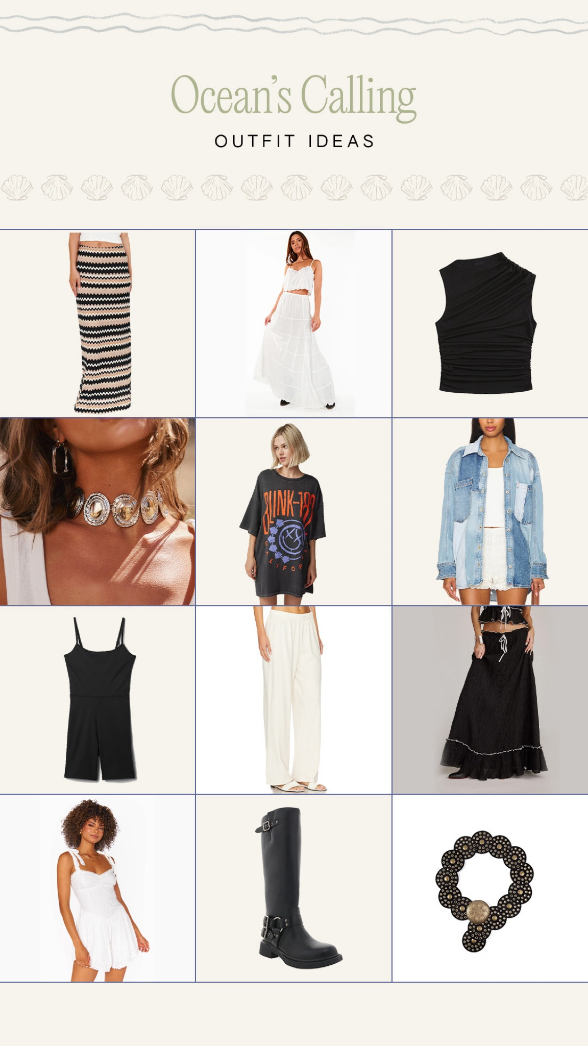 Outfit ideas for Ocean’s Calling 🌊 

#LTKSeasonal #LTKStyleTip