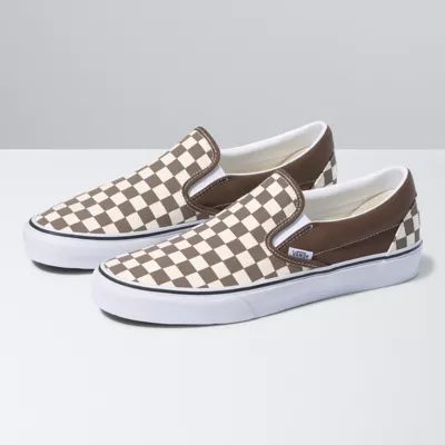 Checkerboard Classic Slip-On | Shop Classic Shoes At Vans | Vans (US)