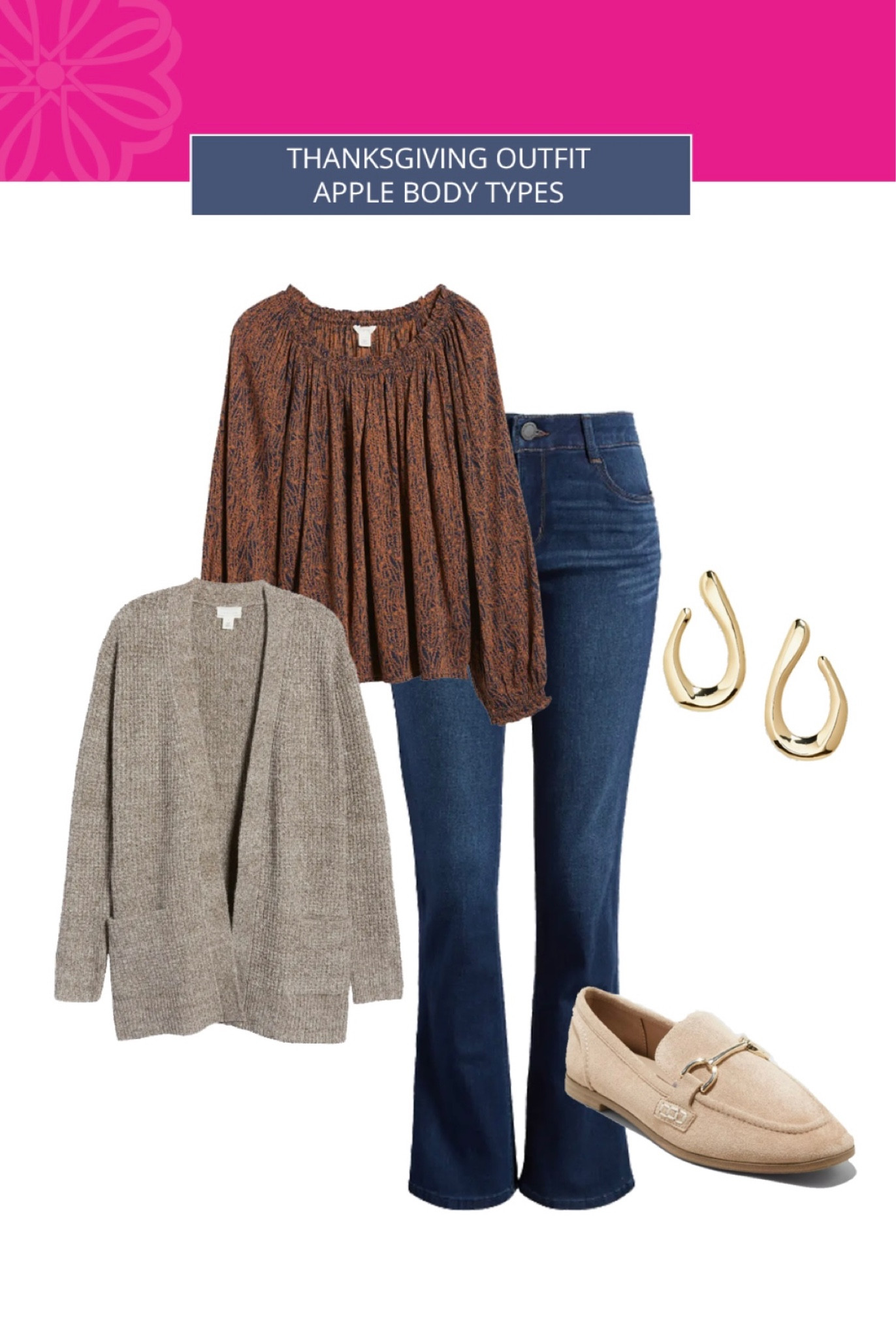 Thanksgiving outfit idea for Apple Body Types 🍂 #thanksgivingoutfit #applebodytypes #falloutfit #cardigan #nordstrom

#LTKstyletip #LTKHoliday #LTKSeasonal