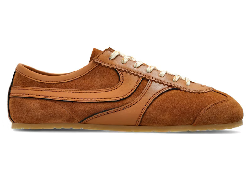 Dries Van Noten Suede Sneakers (Women's) in Tan | StockX
