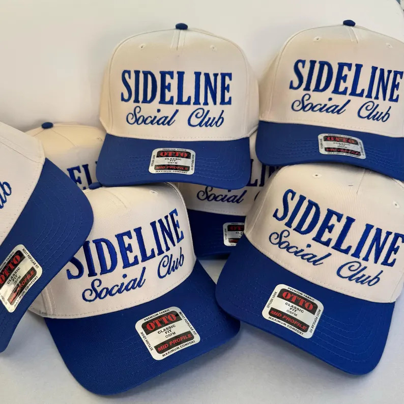 Custom Snapback Hat, Embroidered Football Game Day Hat, Puff Embroidery Baseball Cap, Personalize... | Etsy (US)