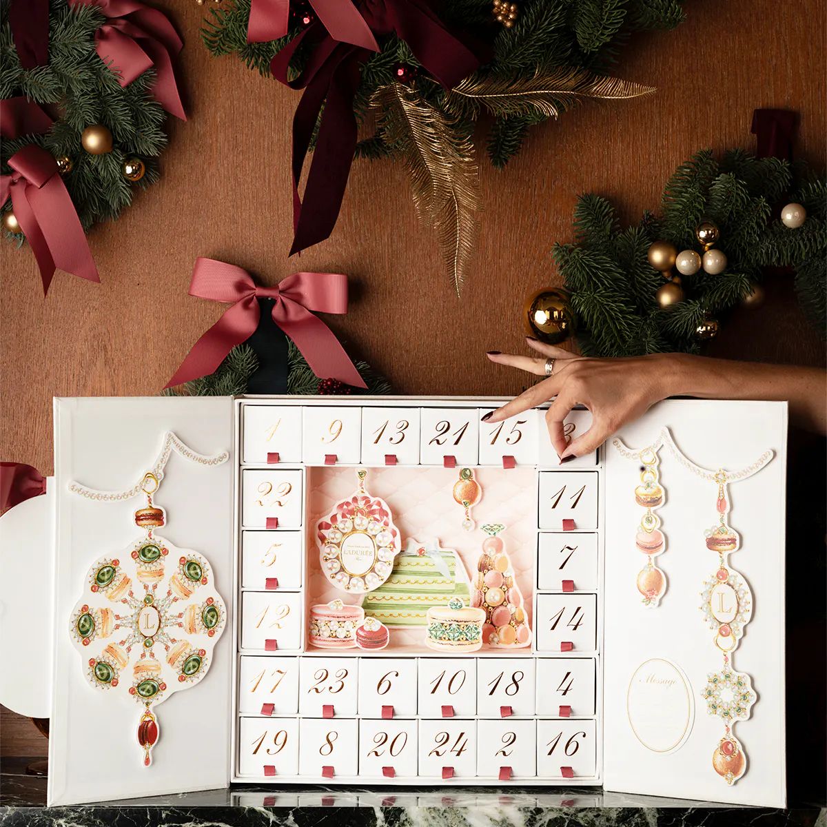 Advent Calendar by Ladurée Paris | Goldbelly | Goldbelly