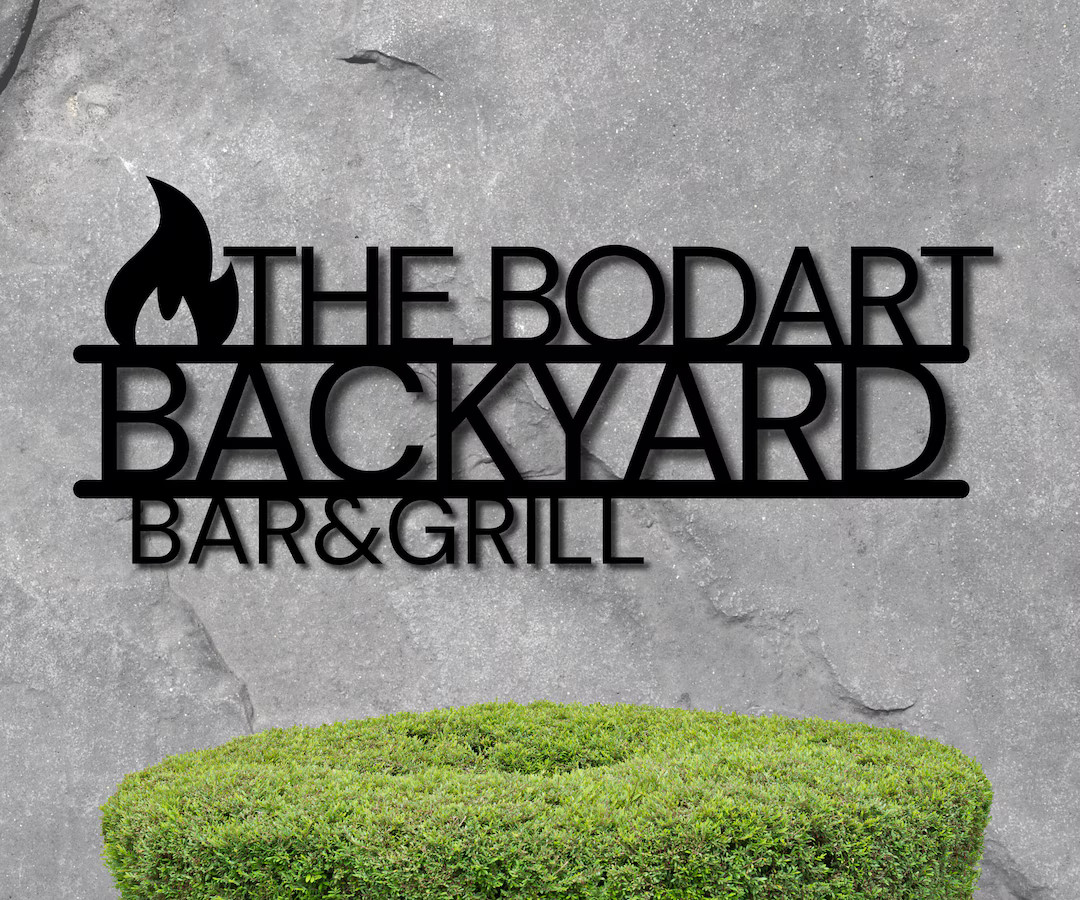 Personalized Metal BBQ Sign, Grilling Gifts Sign Personalized,Kitchen Metal Sign, Grill Gifts for... | Etsy (US)