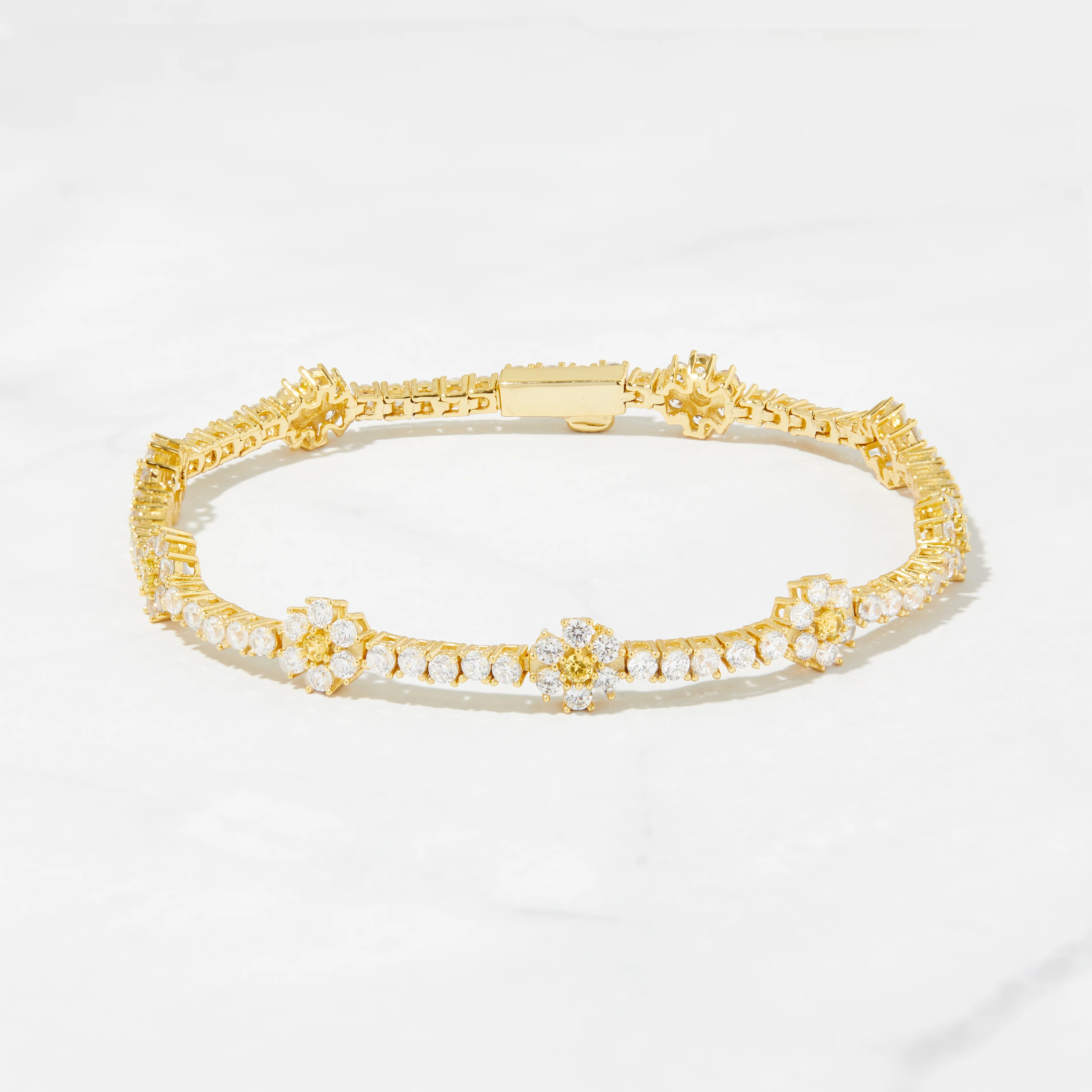 Daisy Tennis Bracelet | Sami Jewels