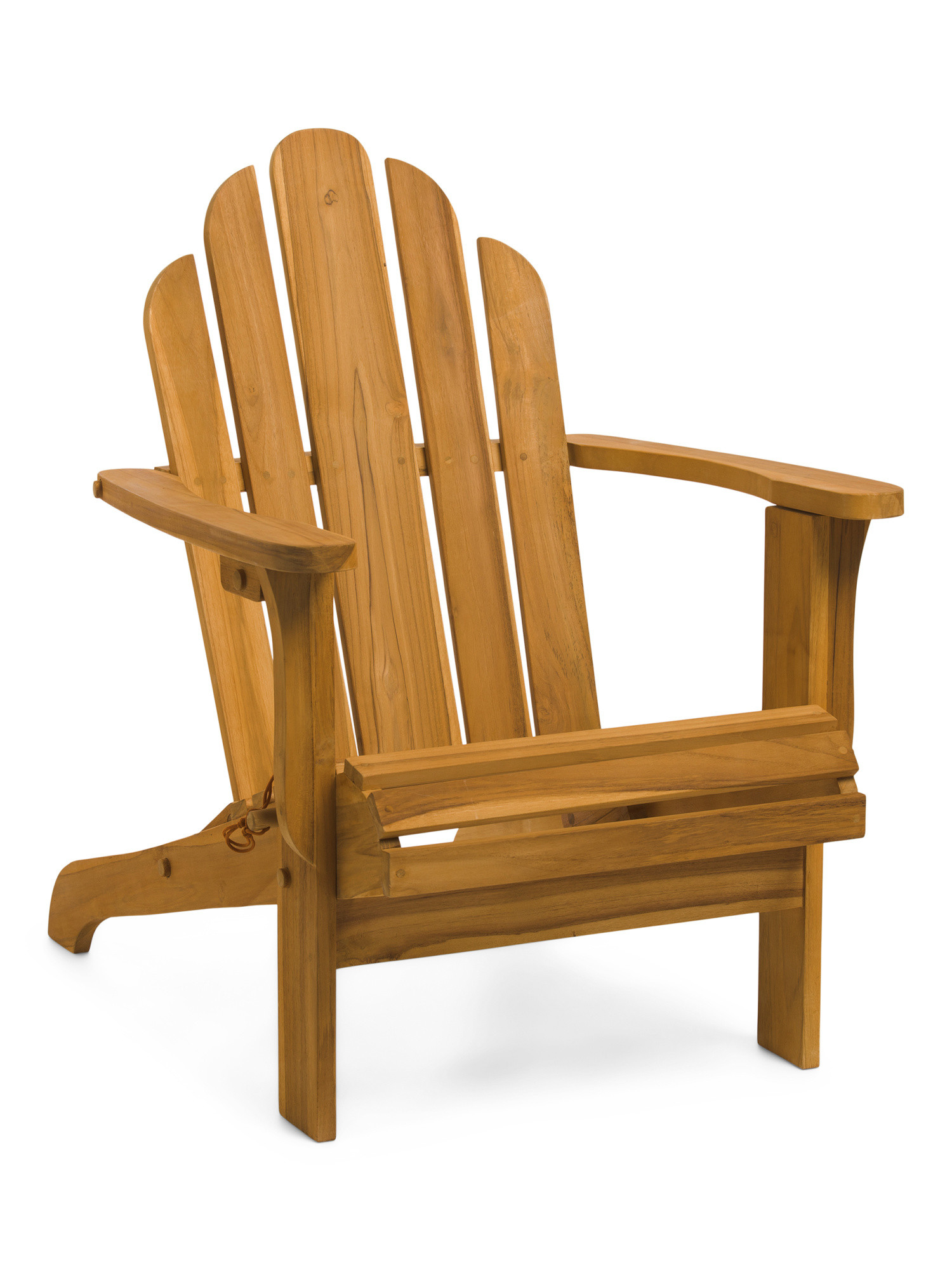 Outdoor Teak Adirondack Folding Chair | TJ Maxx