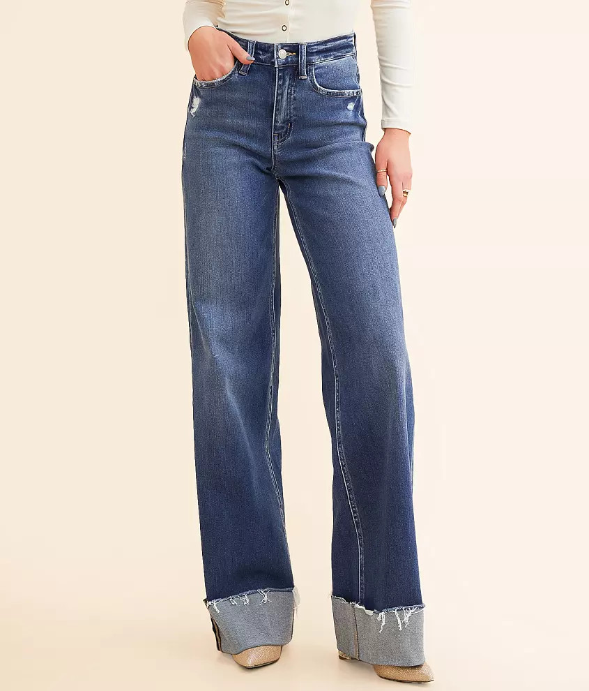 Olivia High Rise Wide Leg Stretch Jean | Buckle