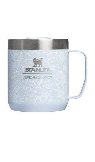 STANLEY x LoveShackFancy The Stay-Hot Camp Mug Set Of 2 in Baby Blue. | Revolve Clothing (Global)