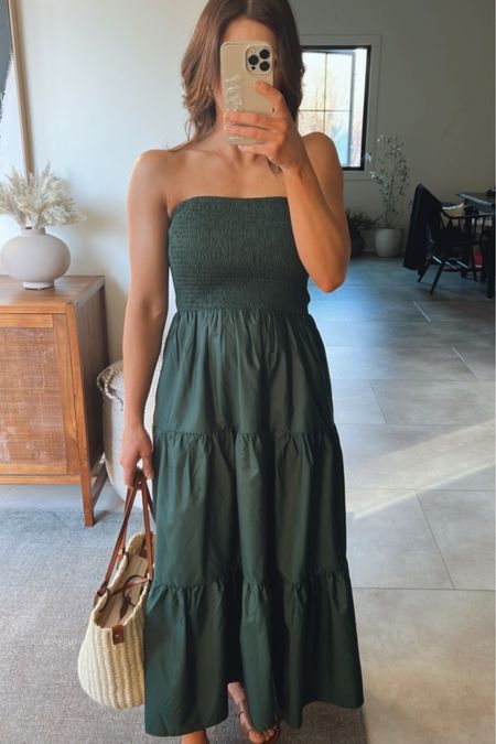 Strapless dress on sale, under $30! Wearing size small resort wear beach vacation dress amazon fashion affordable dress #resortwear #beachvacation #amazonfashion 

#LTKstyletip #LTKsalealert #LTKtravel