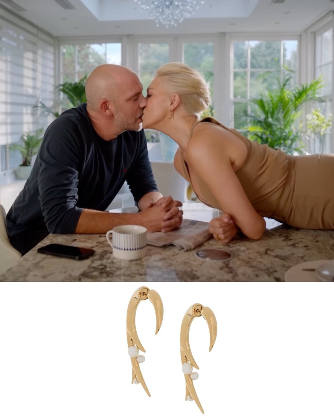 Rebecca Welton’s gold hook earrings with pearls on Ted Lasso season 4 teaser

#LTKMothersDay #LTKWorkwear #LTKOver40