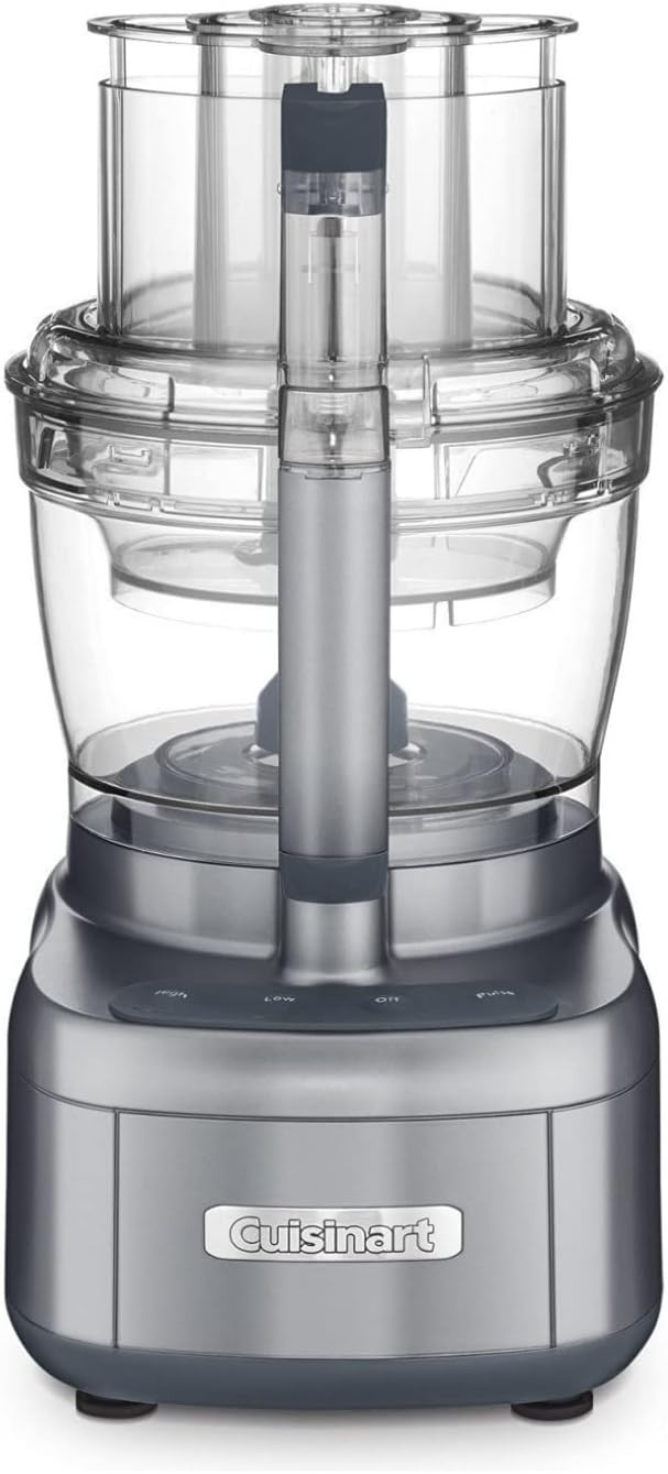 Cuisinart Elemental Small Food Processor, 13-Cup, Gunmetal | Amazon (US)
