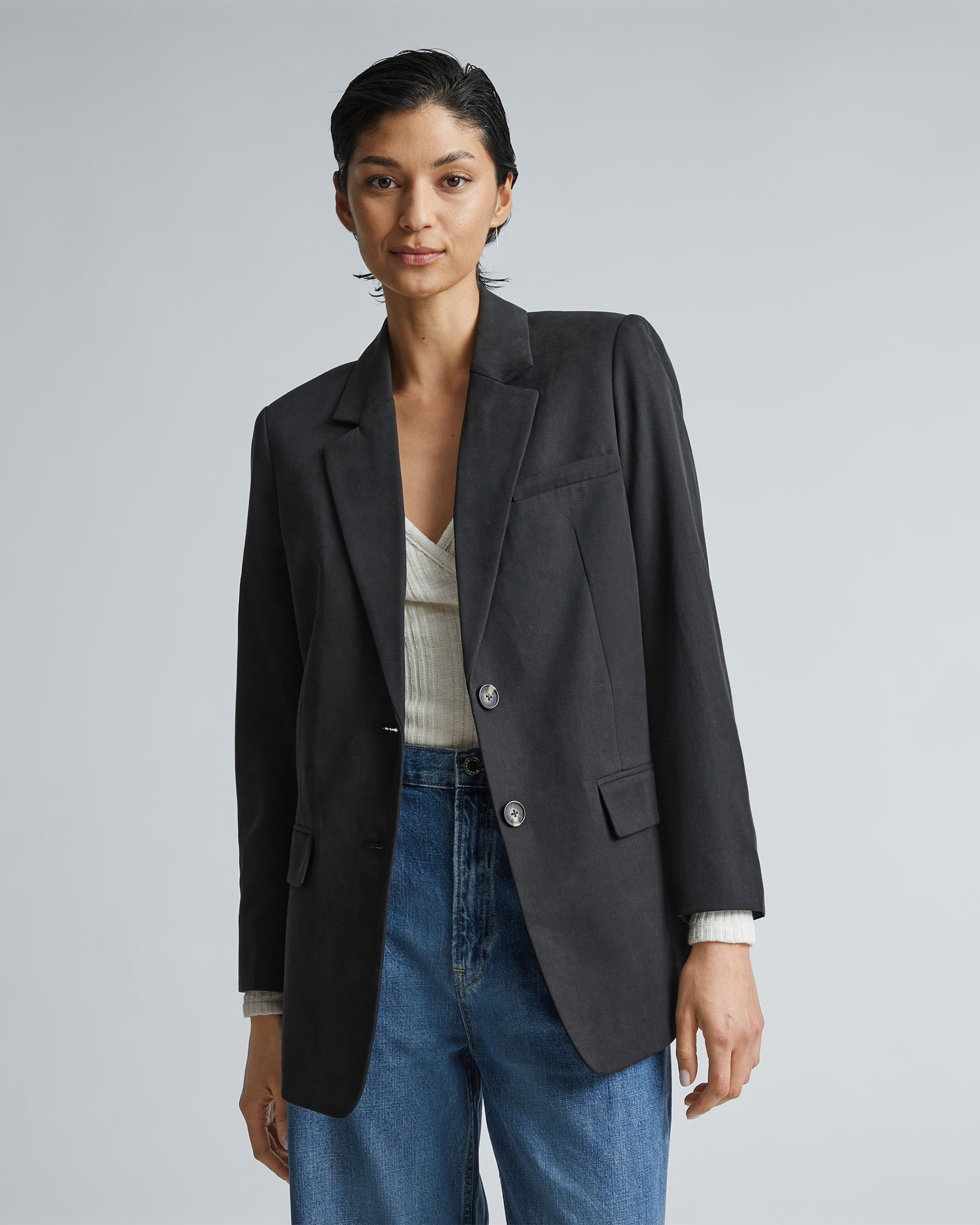 The Oversized Blazer in Buttersmooth | Everlane