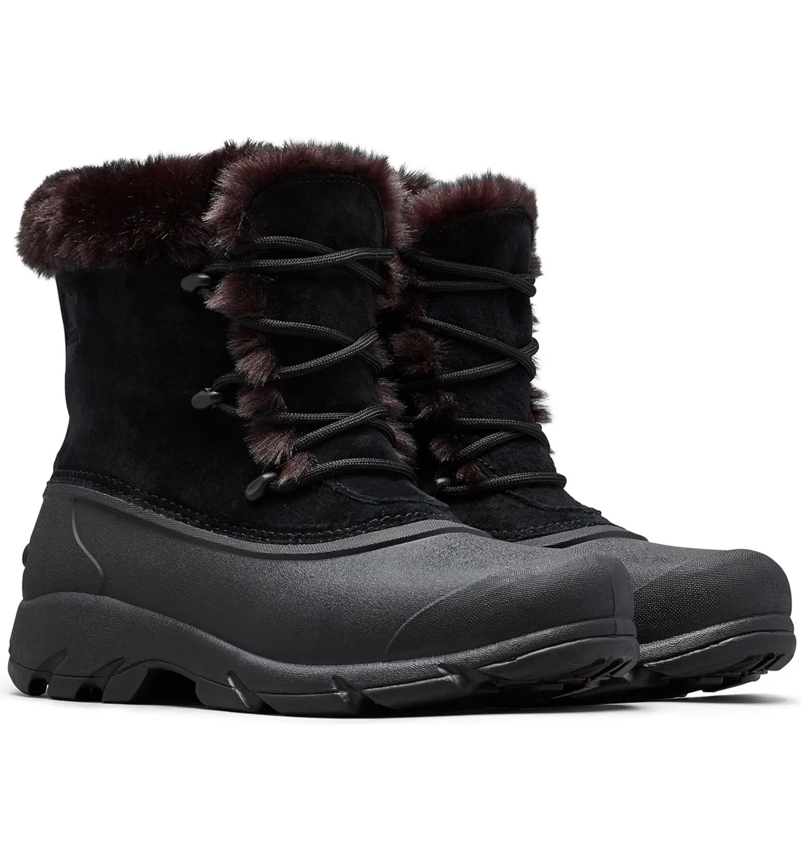 Snow Angel Faux Fur Detail Waterproof Boot | Nordstrom