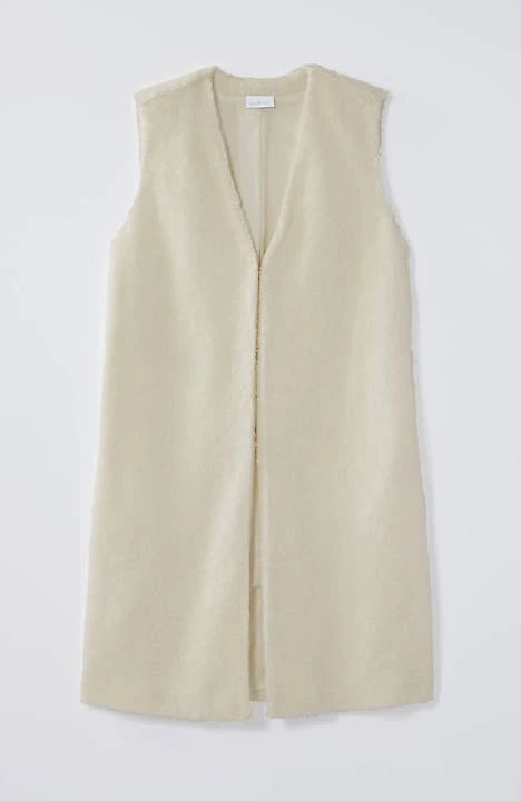 Pure Jill Long Teddy Vest | J. Jill