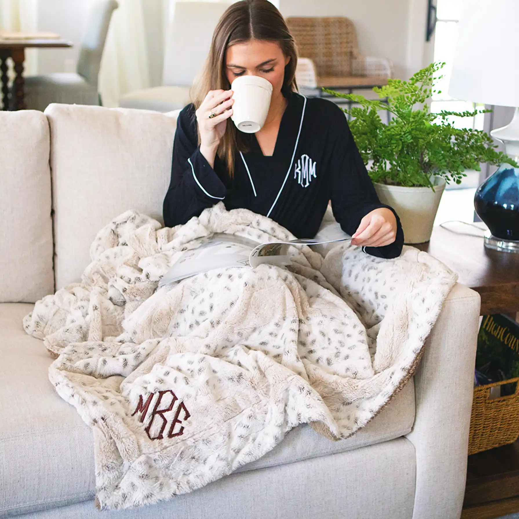 Personalized Fur Throw | Marleylilly